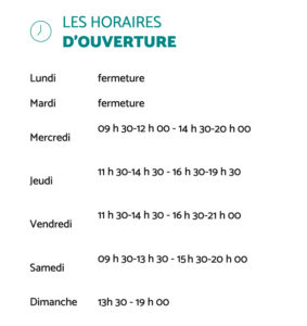 nouveaux horaires
