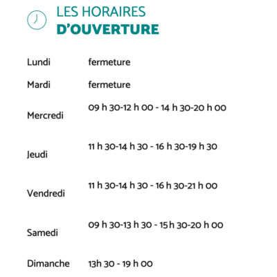 nouveaux horaires